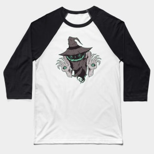 Halloween Creepy Pumpkin Jack O Lantern Monster Cute Costume Spooky Funny Creepy Creature Baseball T-Shirt